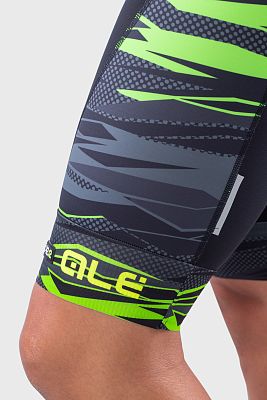 Превью  Велотрусы ALE Rock Men c лямками Fluo Green